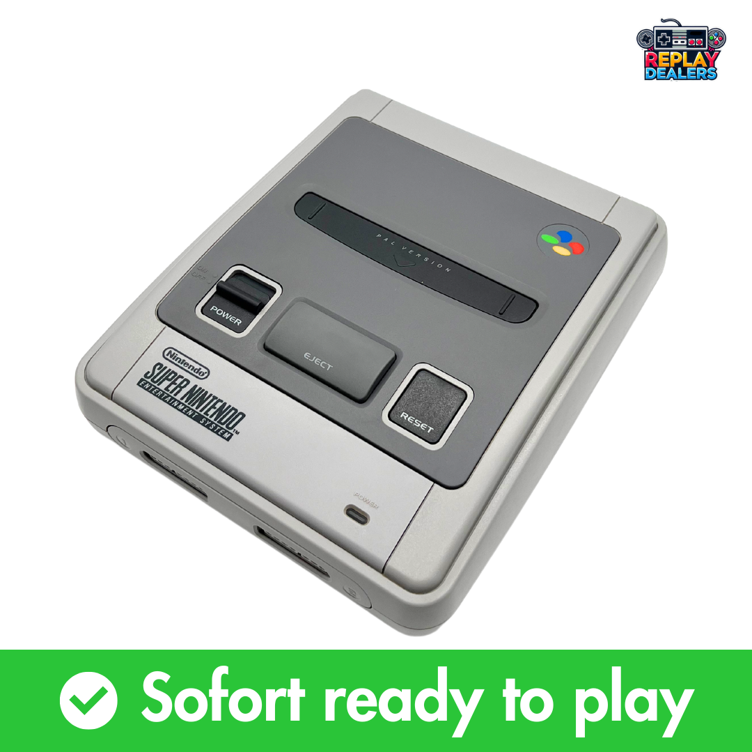 Super Nintendo Set - 2 Controller (Ready to Play)