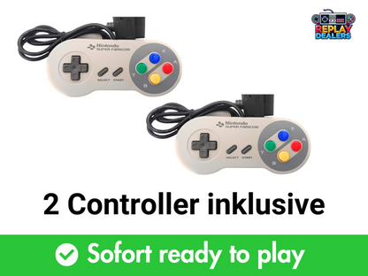 Super Nintendo Mario Kart Set - 2 Controller