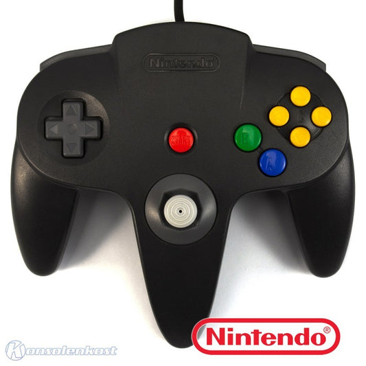 Original Nintendo 64 Controller (schwarz)