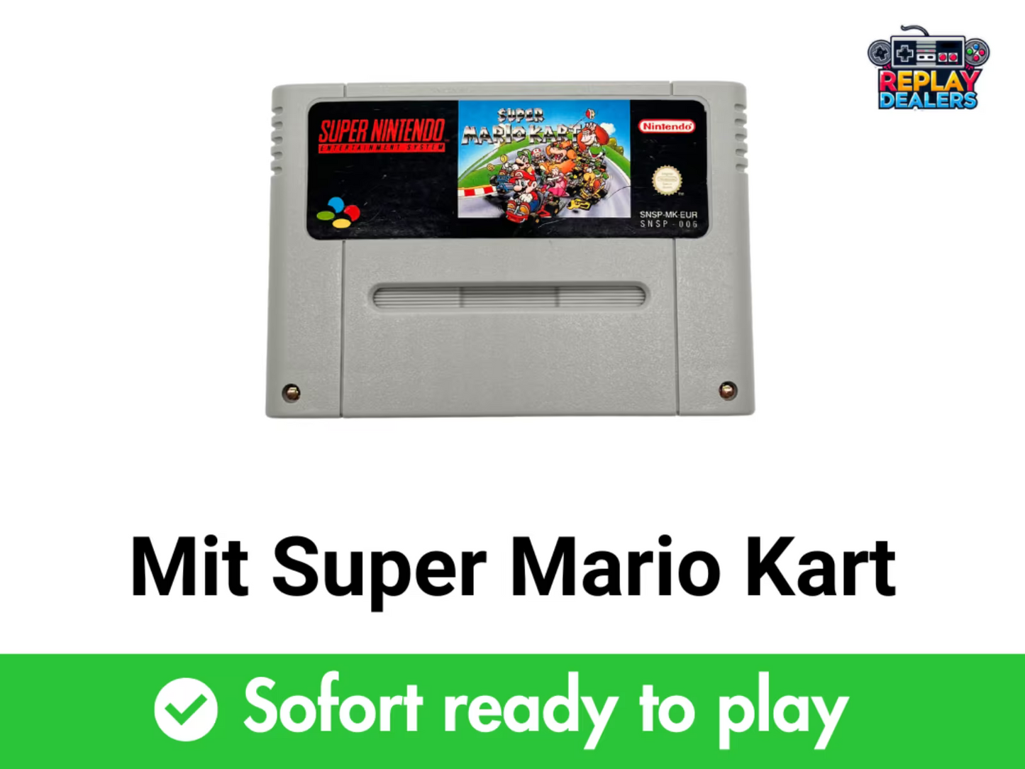 Super Nintendo Mario Kart Set - 2 Controller