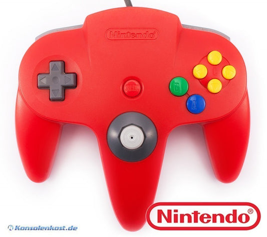 Original Nintendo 64 Controller (rot)